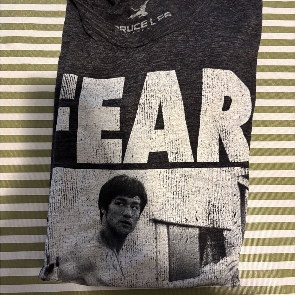Bruce Lee Graphic Tee - Charcoal